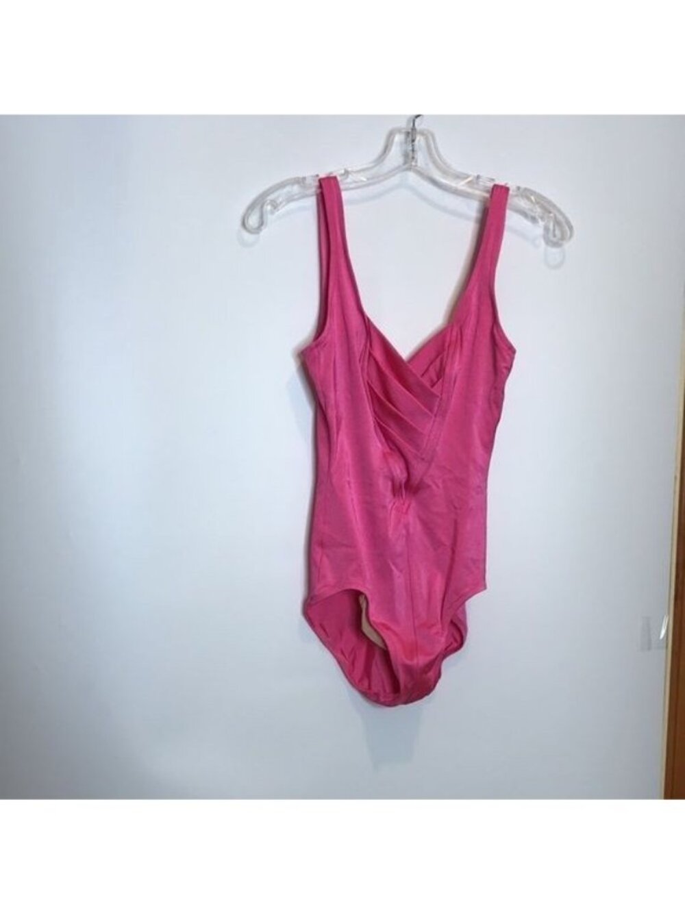 Vintage DeWeese Womens Pink One-Piece Swimsuit Size 12